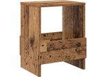 Syfax™ Scaffale Per Riviste Legno Vecchio 35 X 30 X 45 Cm