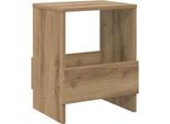 Syfax™ Scaffale Per Riviste Rovere Artigianale 35 X 30 X 45 Cm