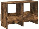 Vidaxl Portariviste In Rovere Affumicato 68,5 X 30 X 45 Cm