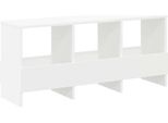 Vidaxl Portariviste Bianco 102 X 30 X 45 Cm