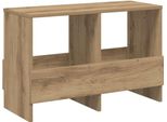Syfax™ Scaffale Per Riviste Rovere Artigianale 68,5 X 30 X 45 Cm