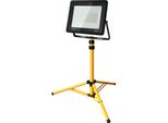 Jopassy Led Proiettore Da Costruzione Proiettore Da Lavoro Con Treppiede 100W Bianco Caldo