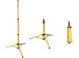 Jiubiaz Telescopico Treppiede Stand Costruzione Faretto Per Costruzione Faretto Proiettore Lavoro Lampada Da Lavoro Faretto Da Lavoro