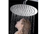 Swanew Soffione Doccia Soffioni E Docce Doccia A Pioggia Doccia A Pioggia Soffione Doccia Risparmio D'acqua 20 Cm