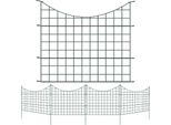 Swanew Stagno Recinto Giardino Cancello Animale Recinto Campeggio Albero Protezione Barra Recinzione Giardino Recinzione 11Pcs