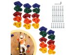 Jiubiaz 60X Prese Per Arrampicata Parete Boulder All'aperto Rocce Da Arrampicata Colorate Bambini Pietre Da Arrampicata