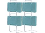 Yakimz Parapetto Letto 50Cm Protezione Anticaduta Per Bambini Parapetto Regolabile In Altezza Per Letto 5 Fori Protezione Laterale Regolabile 4 Pezzi Verde