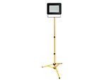 Jiubiaz Led Proiettore Da Costruzione Proiettore Da Lavoro Con Treppiede 50W Bianco Freddo