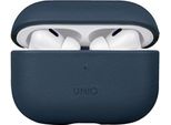 Uniq Etui Terra Airpods Pro 2 Gen.Vera Pelle (2022/2023) Niebieski/Blu Spaziale