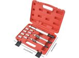 Set Di Attrezzi Per L'allineamento Dell'albero Di Centraggio Della Frizione, Materiale Di Precisione In Acciaio, 8 Boccole (Da 12 Mm A 20 Mm), Compatibile Con La Maggior Parte Delle Auto, Prestazioni Rapide E Precise, Custodia Inclusa