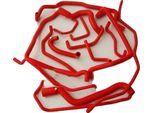 Kit Di Collegamento Al Radiatore, Materiale Siliconico, Resistenza Alle Alte Temperature, Rosso