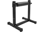 Supporto Per Squat Diviso, Regolabile In Altezza, Struttura Robusta, Nero