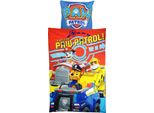 Biancheria Da Letto In Microfibra Paw Patrol 135 X 200 Cm / 80 X 80 Cm