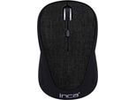 Inca Maus IWM-300RG 1600 Dpi,Wireless,Nano-Usbi,Stoff,10 M