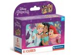 Clementoni Cubi Blocchi 6 Elementi Princess 40660