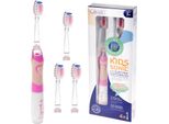 Spazzolino Sonico Seago SG-977, Accessori Per Spazzolino: 3 Pezzi, Spazzolino Sonico Per Bambini Rosa
