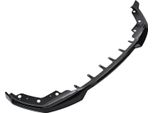 Splitter Paraurti Anteriore, Design Sportivo, Facile Installazione, Nero Lucido