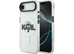 Karl Lagerfeld Iml Karl Sketch Logo Custodia Magsafe Per Iphone 17 Air - Trasparente