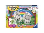 Numero D'arte Ravensburger - Grande - Nella Terra Degli Unicorni