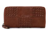 Suri Frey Portafoglio Bly Zip Around Wallet Cognac Marrone