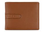 Bugatti Portafoglio Bomba Wallet With Push Button And Flap Cognac Marrone Chiaro