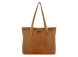 Klondike 1896 Pelle Borsa Shopper Borsa A Tracolla Rush Lily Shoulderbag Cognac Marrone