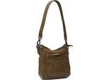 The Chesterfield Brand Pelle Borsa A Tracolla Borsa A Tracolla Caroline Shoulderbag Olive Green Oliva