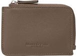 Marc O'polo Pelle Portafoglio Tuure Zip Wallet Dark Nutshell Marrone Scuro