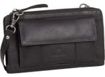 Mustang Pelle Portafoglio Borsa A Tracolla Salamanca Tome Wallet Bag Black Nero