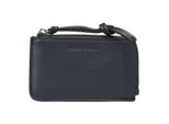 Marc O'polo Pelle Portacarte Zip Wallet Deep Blue Sea Blu Scuro