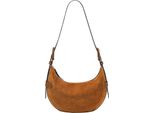 Fossil Borsa A Tracolla Harwell Hobo Bag Saddle Marrone Chiaro