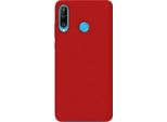 Bigben Connected, Cover Per Huawei P30 Lite, Superficie Rigida Soft-Touch, Rosso