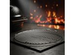 55Cm Ø Griglia In Ghisa Barbecue Nero Griglia Rotonda In Ghisa Griglia Bbq Accessorio Per Barbecue