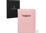 Voyagoux® Set Copripassaporto/Etichette Per Bagagli - Copripassaporto - Etichette Per Valigie - Rosa