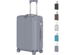 Voyagoux® - Valigia Da Viaggio Medium - 72L - Valigia - Valigia Con Ruote - Grigio Nardo - Chiusura Tsa