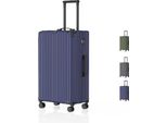 Voyagoux® - Valigia Grande - 113L - Valigia - Valigia Con Ruote - Blu Scuro - Chiusura Tsa