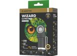 Armytek Lampada Frontale A Led Bianco Caldo Wizard C2 Pro Max XHP70.2 Caldo 3720 Lumen Torcia Usb Ricaricabile