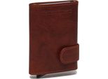 The Chesterfield Brand Porta Carte Di Credito Mannheim Cardholder Cognac Marrone
