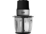 Tritaverdure Elettrico Beko CHG81442BX Ciotola In Vetro 2 Lame 400 W Acciaio Inossidabile Nero