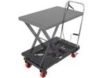 Vevor Tavolo Elevatore A Forbice Idraulico 230 Kg Portata Carrello Tavolo Elevatore 220-720 Mm Gamma Di Sollevamento Tavolo Elevatore Officina 700 X 450 Mm Piattaforma Carrello Elevatore A Forbice Singolo Nero Fabbriche Magazzini