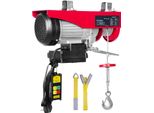 Argano Elettrico Di Succebuy, Capacità Di Sollevamento 400 Kg, 850 W, Argano A Cavo D'acciaio 220 V Con Telecomando Wireless, Altezza Di Sollevamento 12 M, Motore In Rame Puro Per Garage, Magazzino, Fabbrica