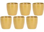 Rose&Tulipani Concerto Ocra Set Di 6 Tazze NPCR134300018Z