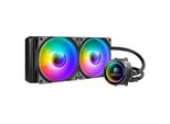 Azza LCAZ-240C-ARGB Sistema Di Raffreddamento Del Computer Processore Di Raffreddamento A Liquido 12 Cm Nero 1 Pezzo (LCAZ-240C-ARGB)