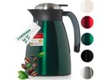 Caraffa Thermos Blumtal® Da 1 Litro Verde - Caraffa Sottovuoto In Acciaio Inox, Senza Bpa, Chiusura Quick Tip, Per Caffè E Tè
