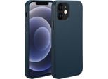 Custodia Per Iphone 12/ Iphone 12 Pro - Vera Pelle - Custodia Rigida/Cover Accezz - Blu Scuro