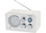 Radio Analogica Am/Fm Bianco
