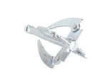 4 Claw Anchor Sickle, Strumento Di Rimozione Delle Radici Di Erbacce, Estrattore Di Erbacce 4 Claw Anchor Sickle, Estrattore Di Erbacce Pieghevole, Strumento Estrattore Manuale Di Erbacce