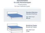 Blumtal Basics - Lenzuolo 180X200Cm In Jersey - Copripiumino 180X200 Cm In 100% Cotone - Lenzuolo 180X200Cm - Lenzuolo 180X200 - Lenzuolo - Blu Scuro - Blu
