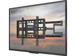 Wisfor Supporto A Parete Per Tv Girevole Ed Estensibile Per Tv Da 40-85 Pollici Fino A 100 Kg Vesa 600X400 Mm, Supporto Tv Preassemblato, Extra Stabile