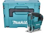 Seghetto Alternativo A Batteria Makita Jv 101 Dzj 12 V Max. 65 Mm Solo + Makpac - Senza Batteria, Senza Caricabatterie